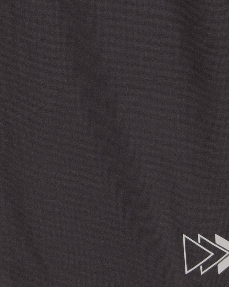 Kid Active Tee - Black, image 2 of 3 slides