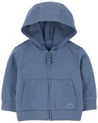 Baby Zip-Up French Terry Hoodie, image 1 of 3 slides