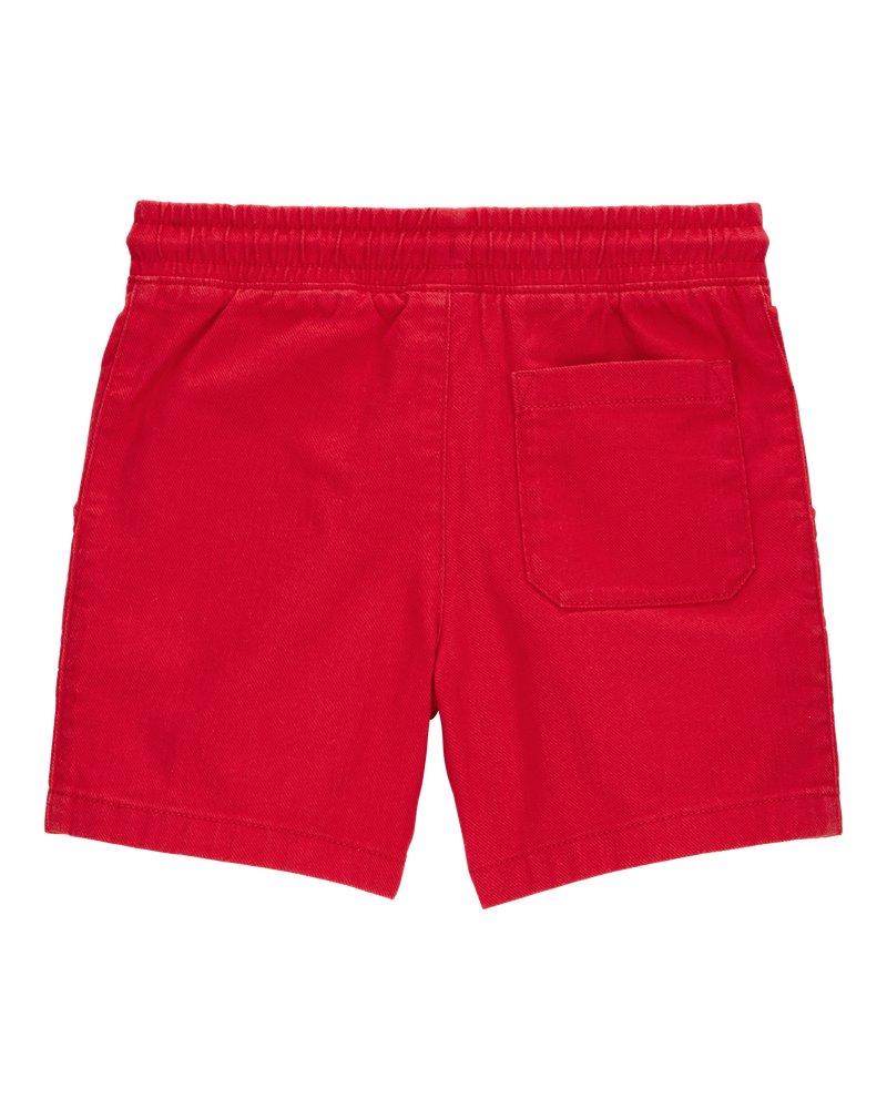 Kid Pull-On Cotton Shorts, image 2 of 4 slides
