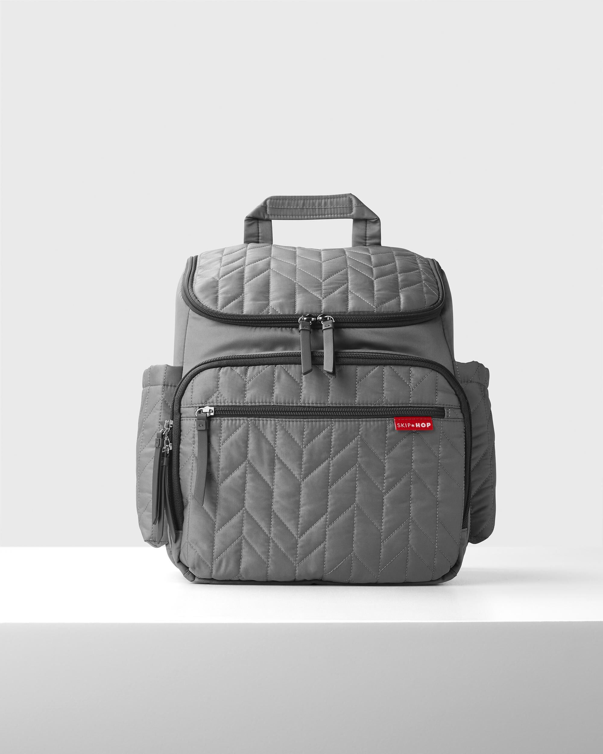 Grey skip hop diaper bag clearance