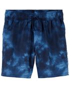 Kid Active Drawstring Shorts in Moisture Wicking Fabric, image 1 of 2 slides