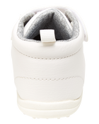 Every Step® First Walker High-Top Sneakers - White, image 3 of 6 slides