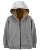 Fuzzy-Lined Hoodie, image 1 of 3 slides
