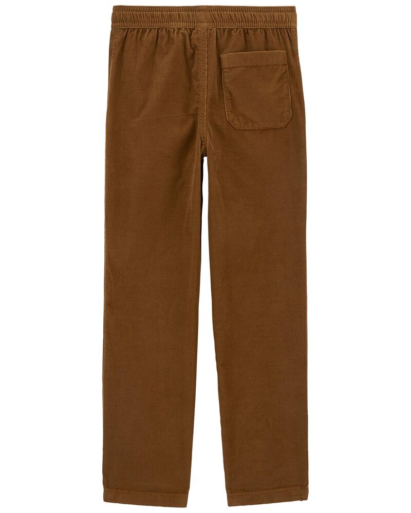 Pull-On Corduroy Pants, image 2 of 3 slides