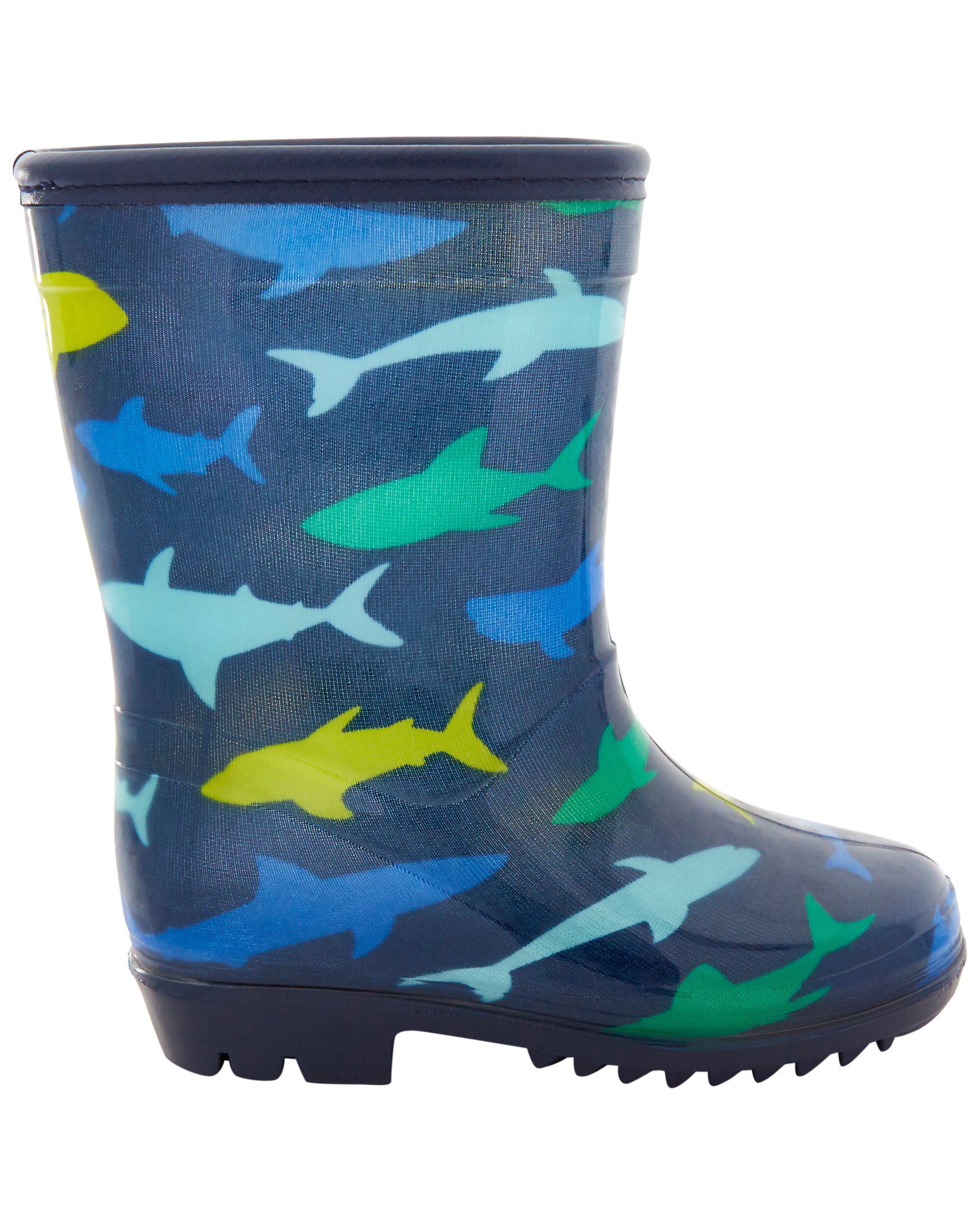 Navy Carter s Shark Rain Boots skiphop