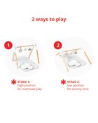 Silver Lining Cloud Wooden Activity Gym, image 11 of 13 slides