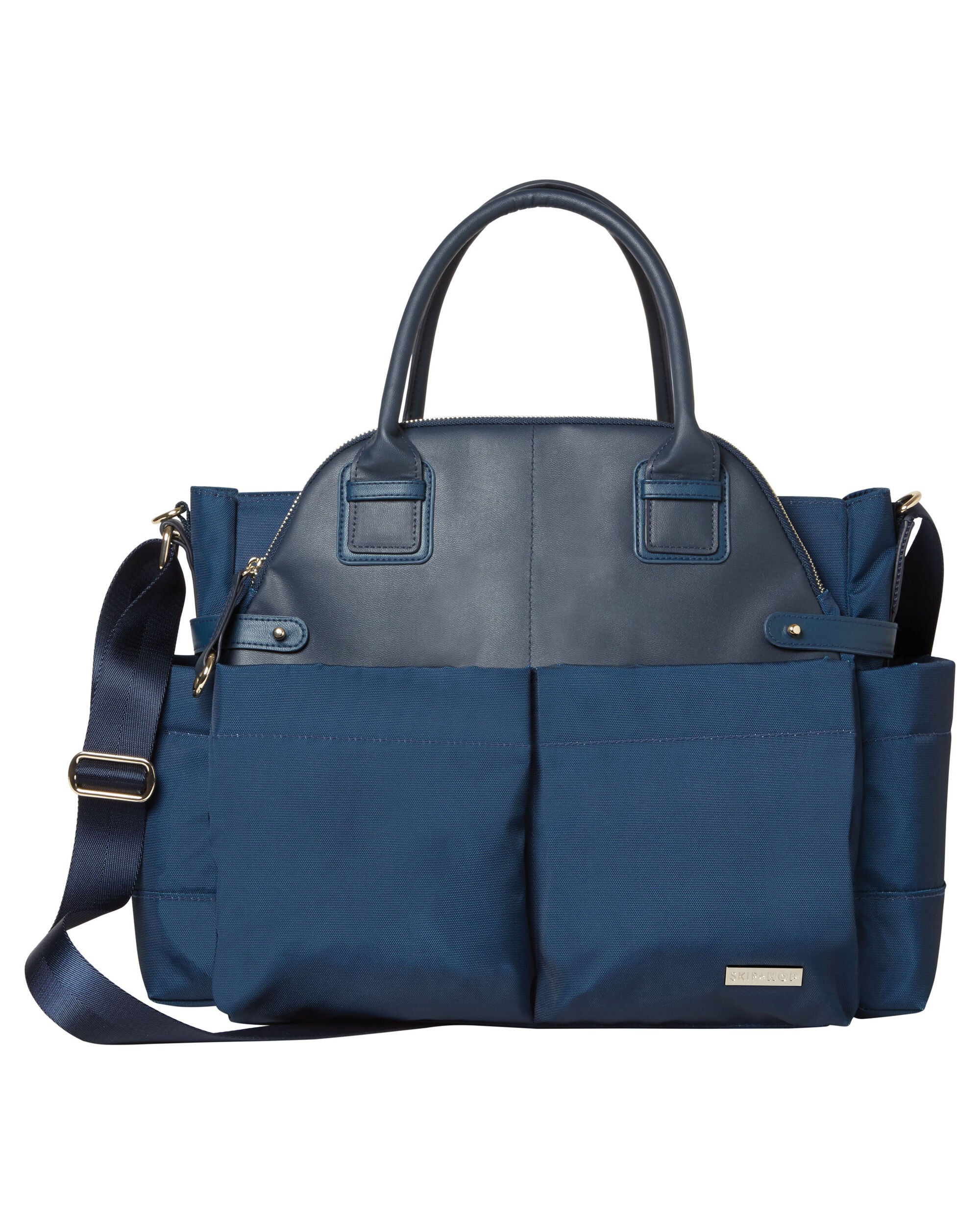 skip hop diaper bag blue
