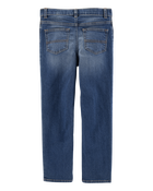 Kid Dark Wash Straight-Leg Jeans, image 2 of 3 slides