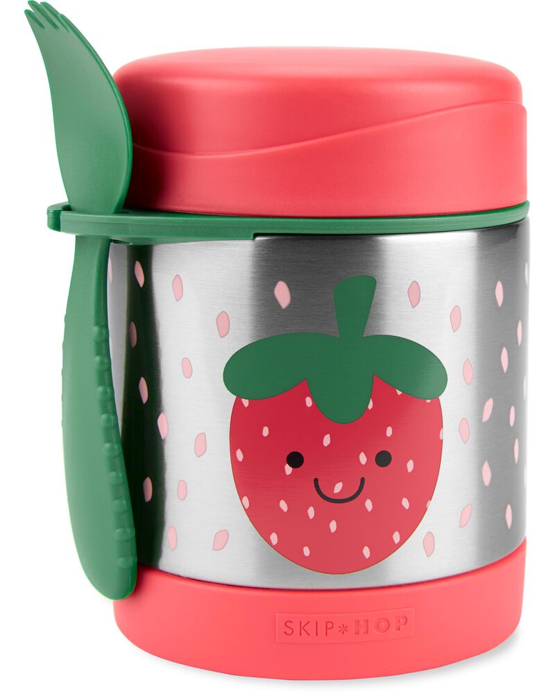 Strawberry Spark Style Insulated Food Jar - Strawberry