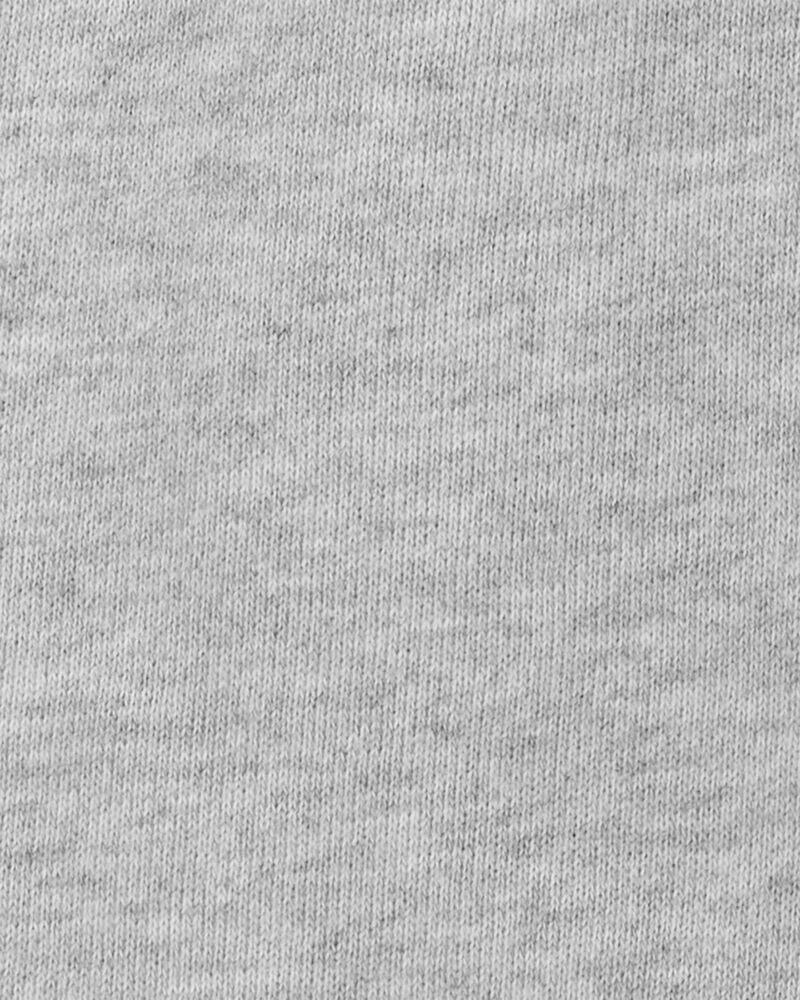 Kid Drawstring Lounge Short - Grey, image 3 of 4 slides