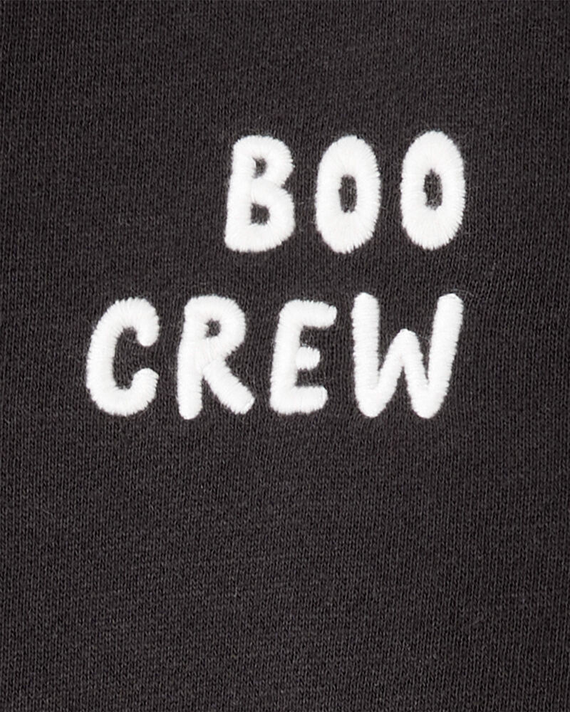 Toddler Organic Cotton Boo Crew Pullover, image 3 of 5 slides