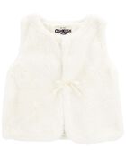 Toddler Faux Fur Vest , image 1 of 4 slides