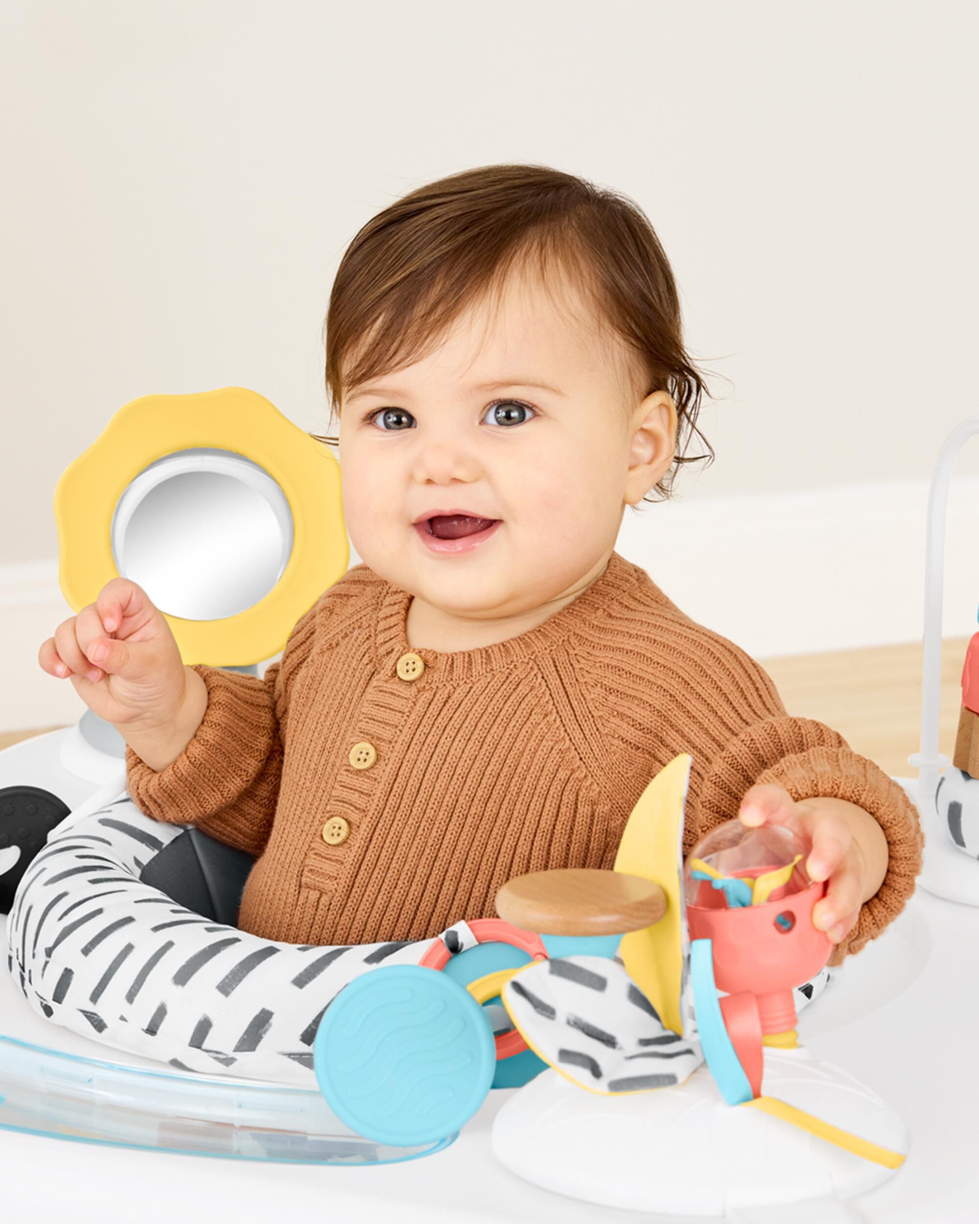 Multi Baby Discoverosity Montessori Inspired 3 Stage Activity Center Play Table skiphop