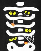Baby 2-Piece Glow Skeleton 100% Snug Fit Cotton Pajamas, image 4 of 5 slides