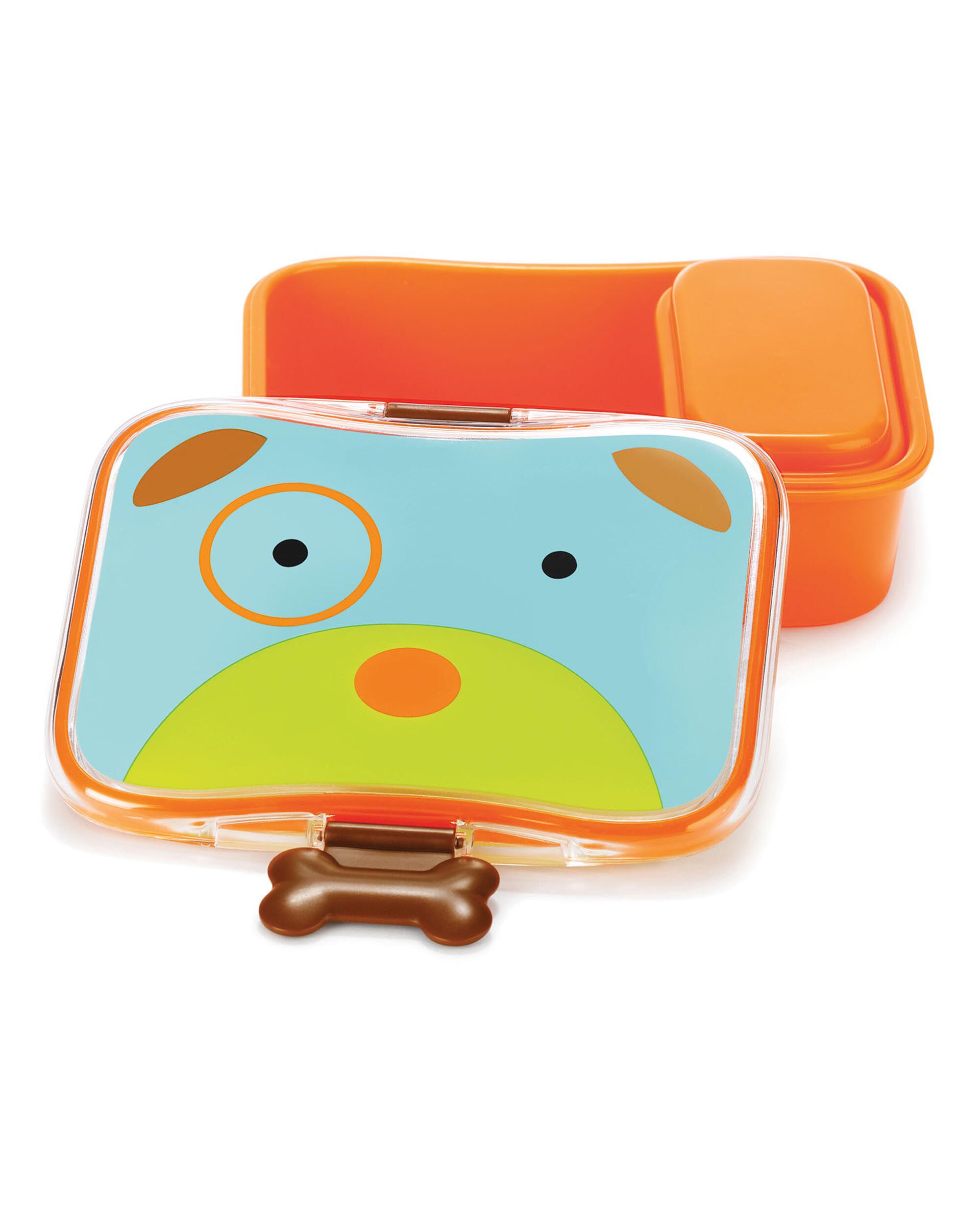 skip hop zoo little kid lunch kit
