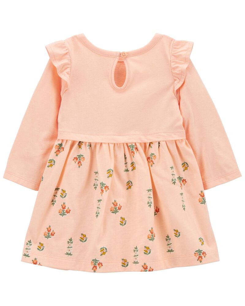 Baby Floral Layered Dress, image 2 of 5 slides