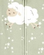 Baby 2-Way Zip Fleece Sleep Bag, image 2 of 4 slides