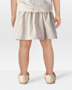 Toddler Striped Pull-On Skort, image 3 of 6 slides