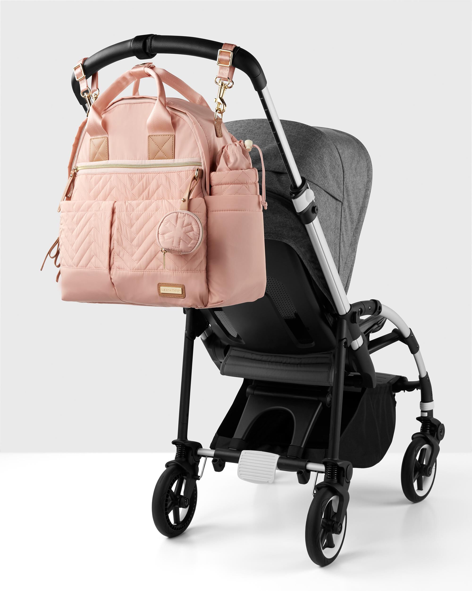 Blush Suite by Skip Hop 6 in 1 Diaper Backpack Set skiphop