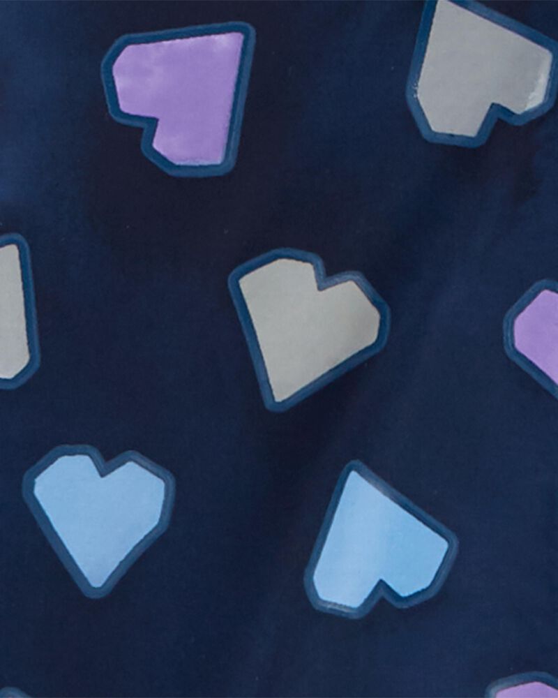 Baby Heart Color-Changing Rain Jacket, image 5 of 6 slides