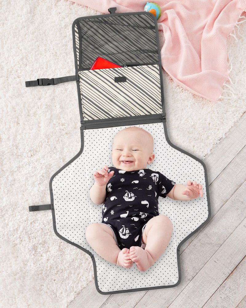 Pronto® Signature Changing Station - Graphite Stripe, image 4 of 7 slides