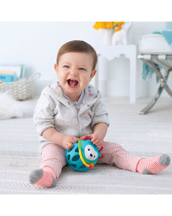 Explore & More Roll-Around Rattle Baby Toy, 