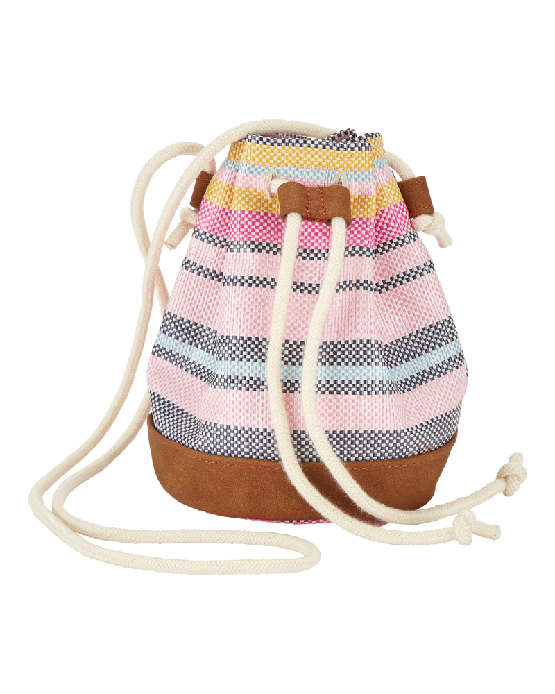 OshKosh Mini Stripe Bucket Bag, image 1 of 2 slides