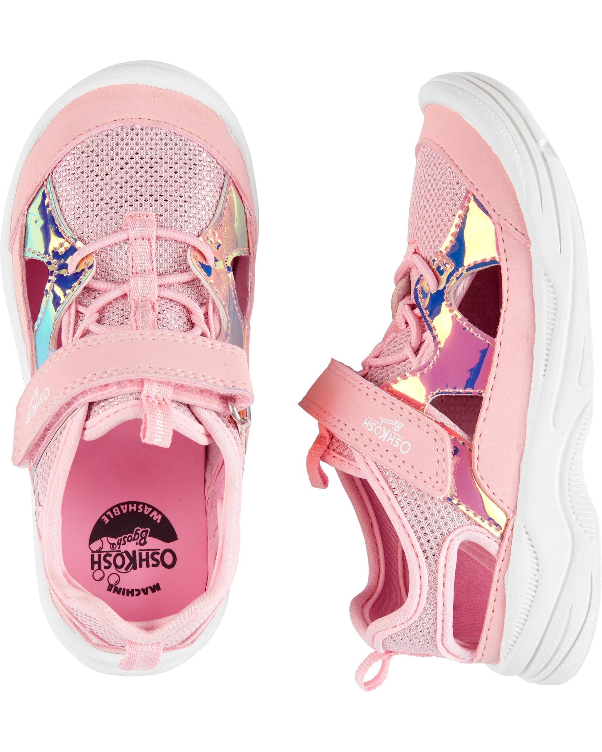 Bump toe athletic sneakers