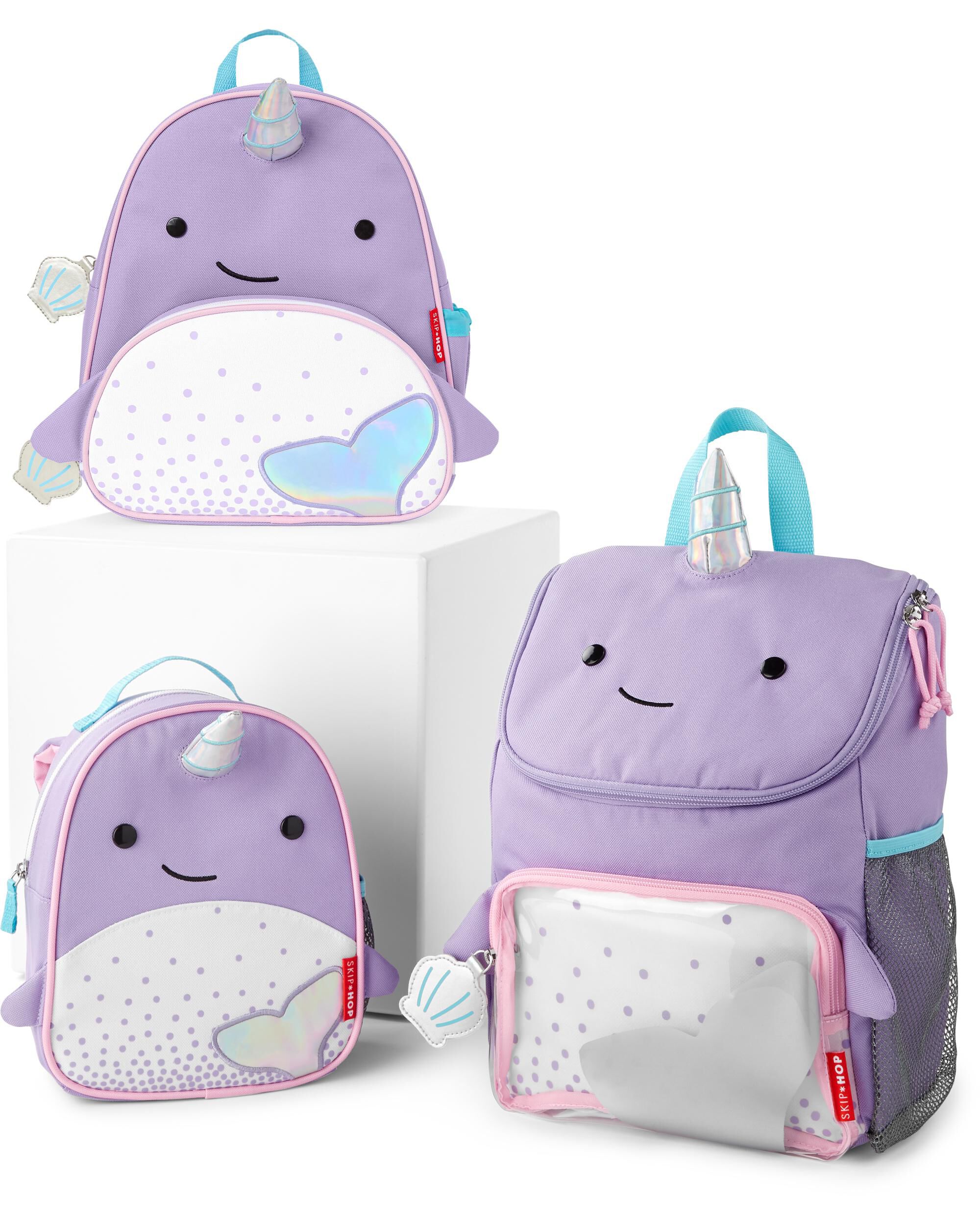Zoo Big Kid Backpack - Narwhal, image 7 of 12 slides