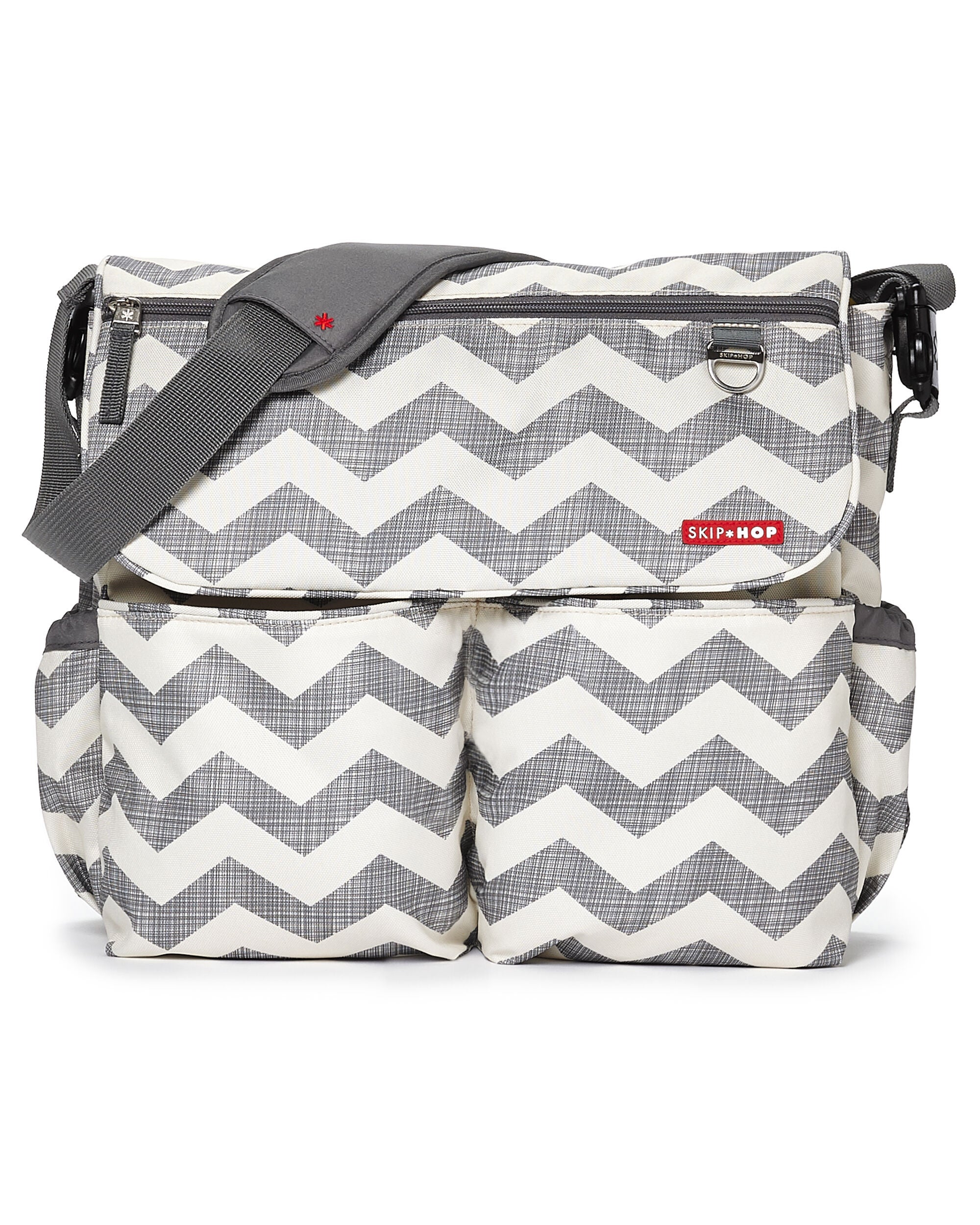 skip hop gray diaper bag