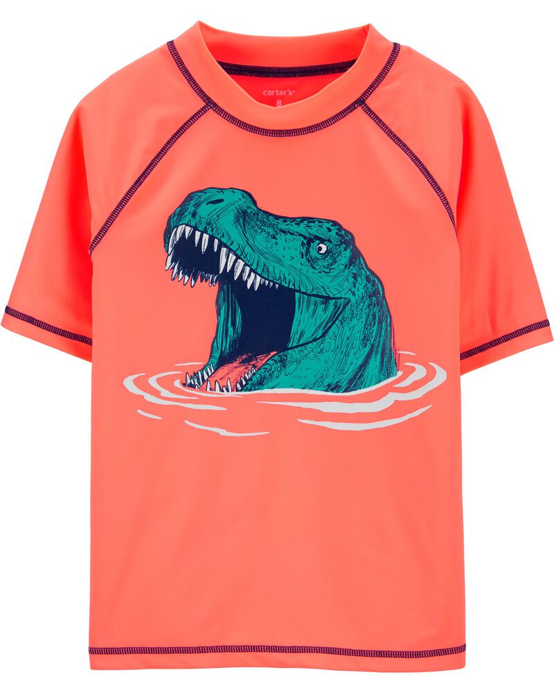 Carter S Neon T Rex Rashguard Skiphop Com