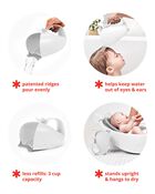 MOBY® Waterfall Bath Rinser - White, image 3 of 13 slides