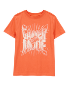 Kid Gamer Mode Short-Sleeve Graphic Tee - Orange, image 1 of 3 slides