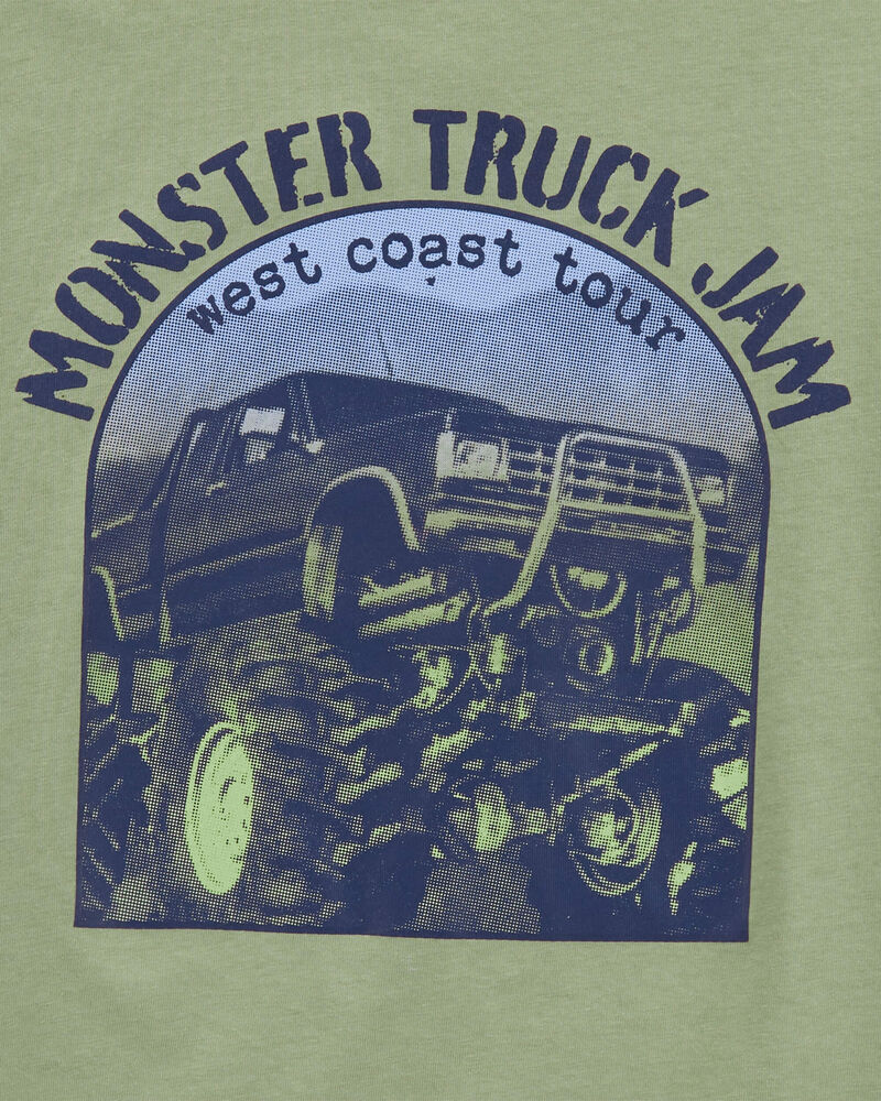 Kid Monster Truck Jam Graphic Tee, image 2 of 3 slides