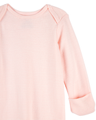 Baby 2-Pack Sleeper Gowns - Pink, image 2 of 6 slides