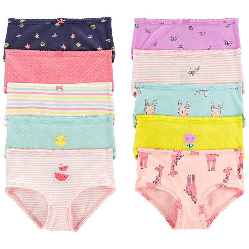 Carter's Girl's 3-Pack Stretch Cotton Ethiopia