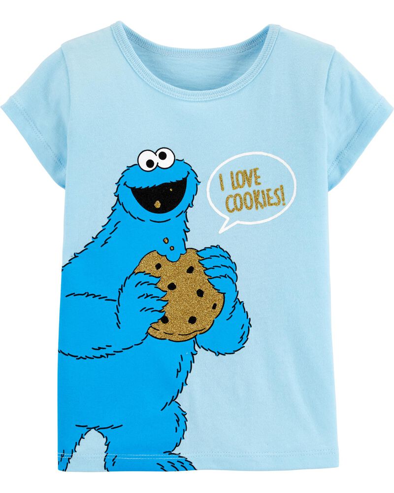 Toddler Blue Cookie Monster Tee Skiphop Com