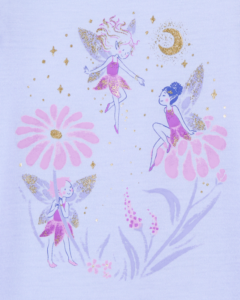 Girls 2-Pack Floral Fairy Nightgowns, image 2 of 4 slides