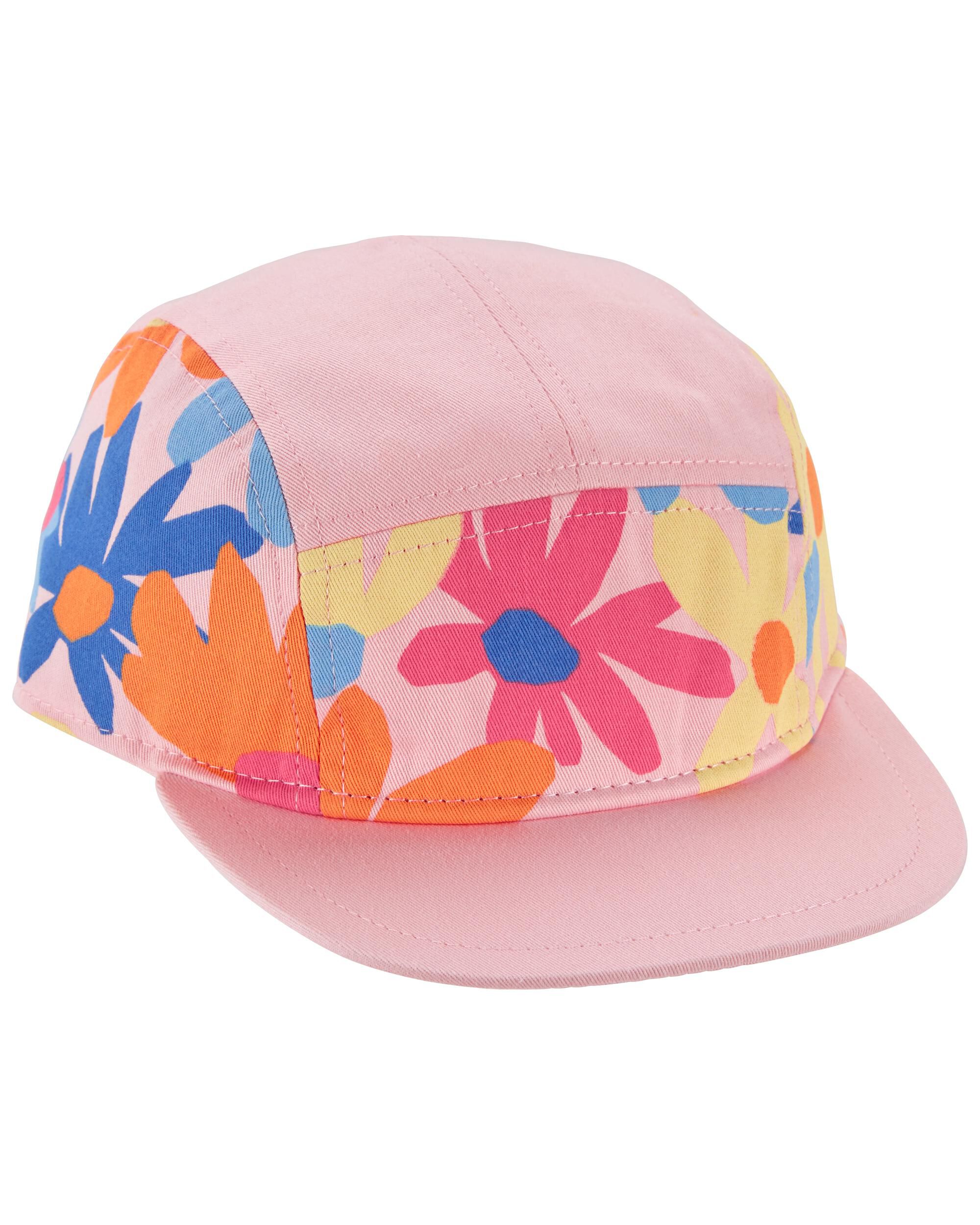 Pink toddler baseball hat on sale