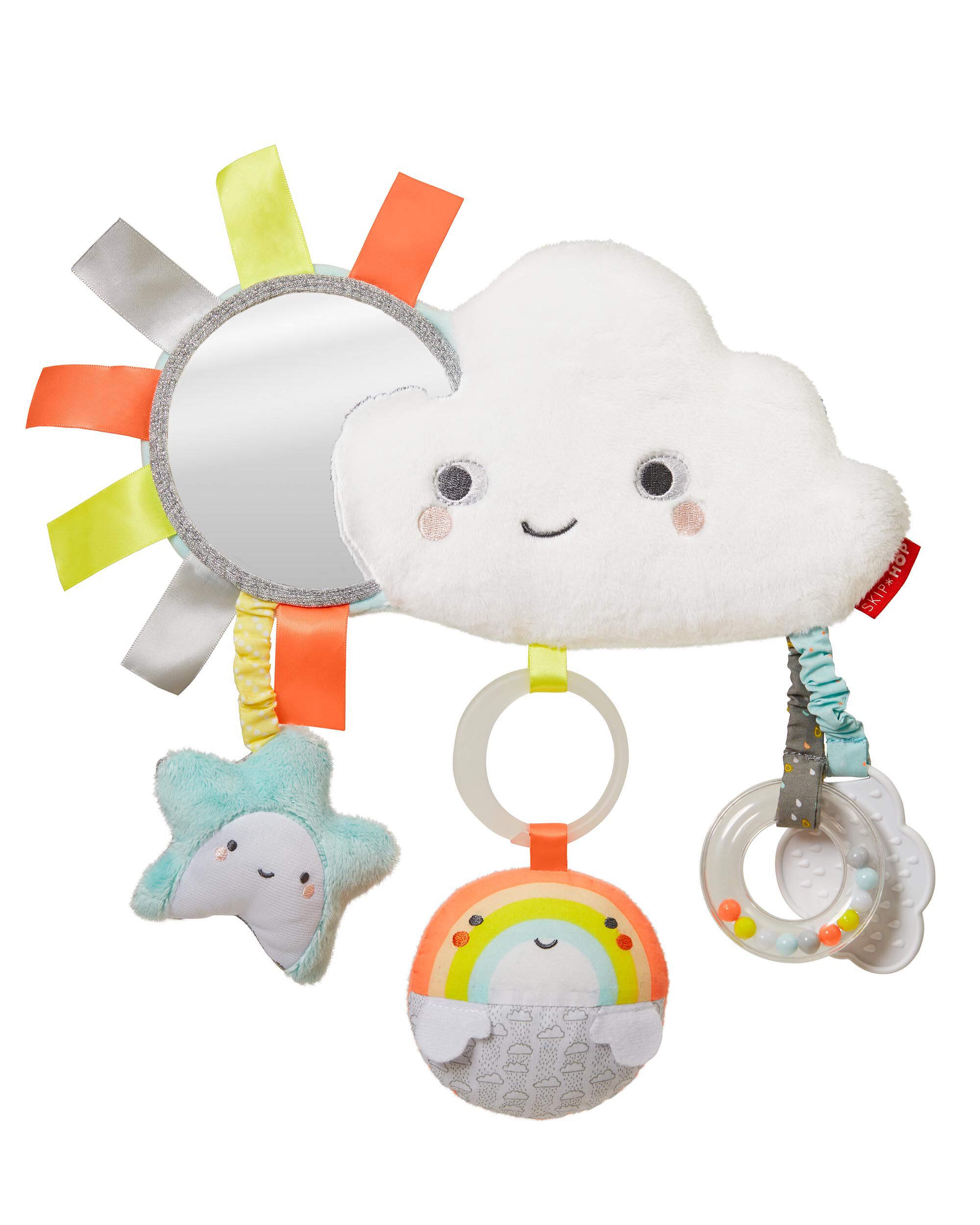 Silver Lining Cloud Stroller Bar Toy 
