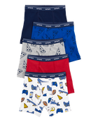 Toddler 5-Pack Boxer Briefs Underwear, image 1 of 3 slides