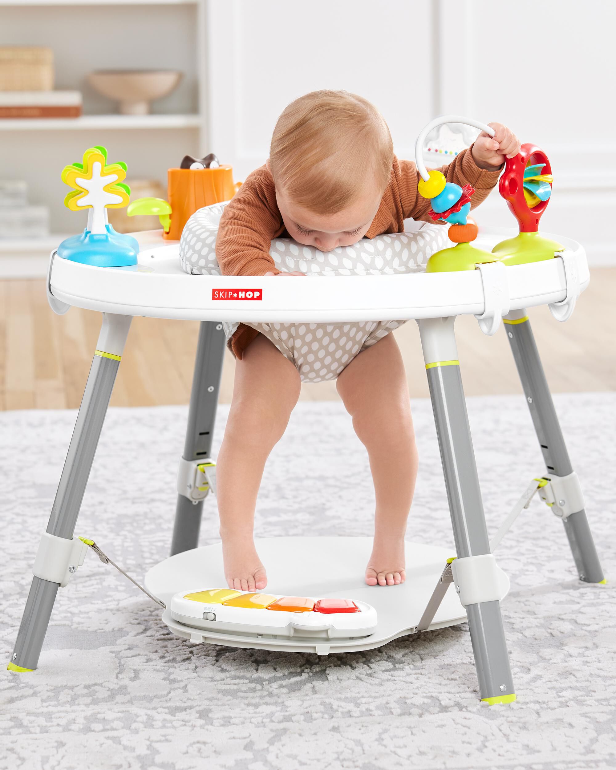 Multi Explore More Baby s View 3 Stage Activity Center skiphop