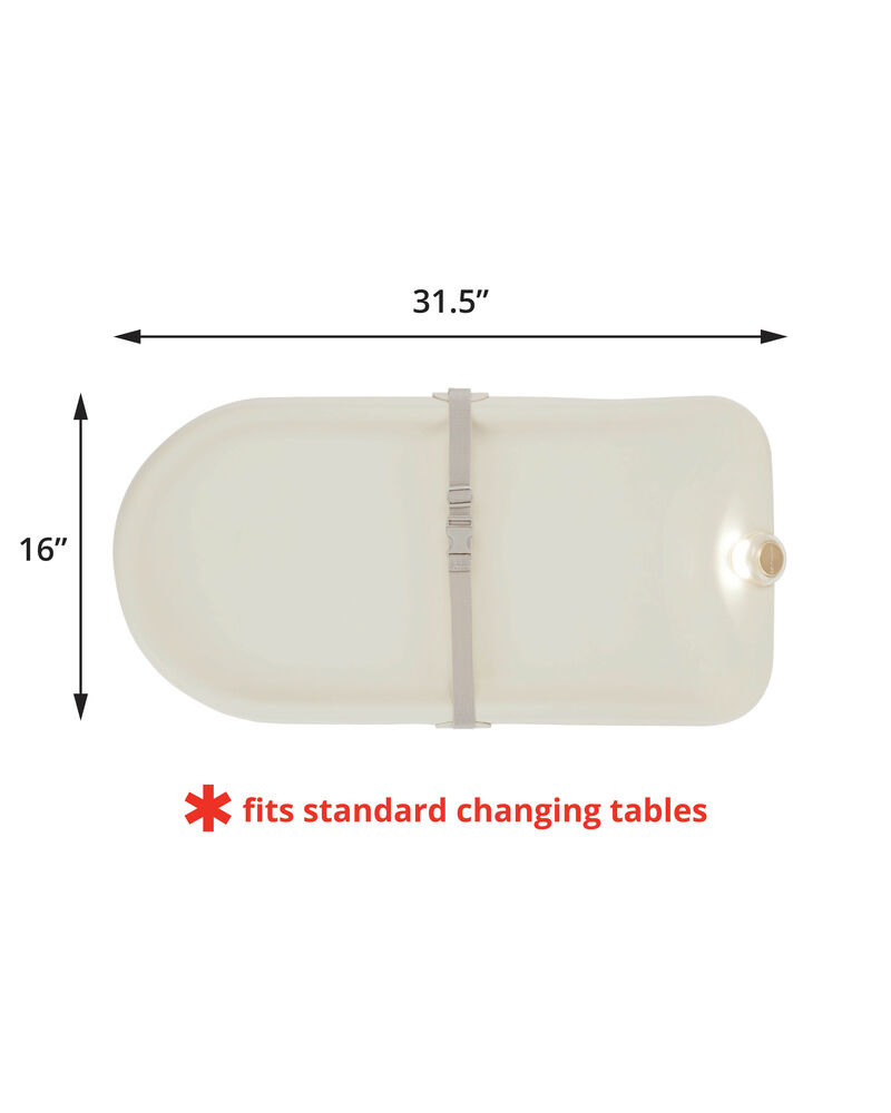 Nursery Style Light-Up Changing Pad - Oat, image 5 of 8 slides