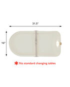 Nursery Style Light-Up Changing Pad - Oat, image 5 of 8 slides