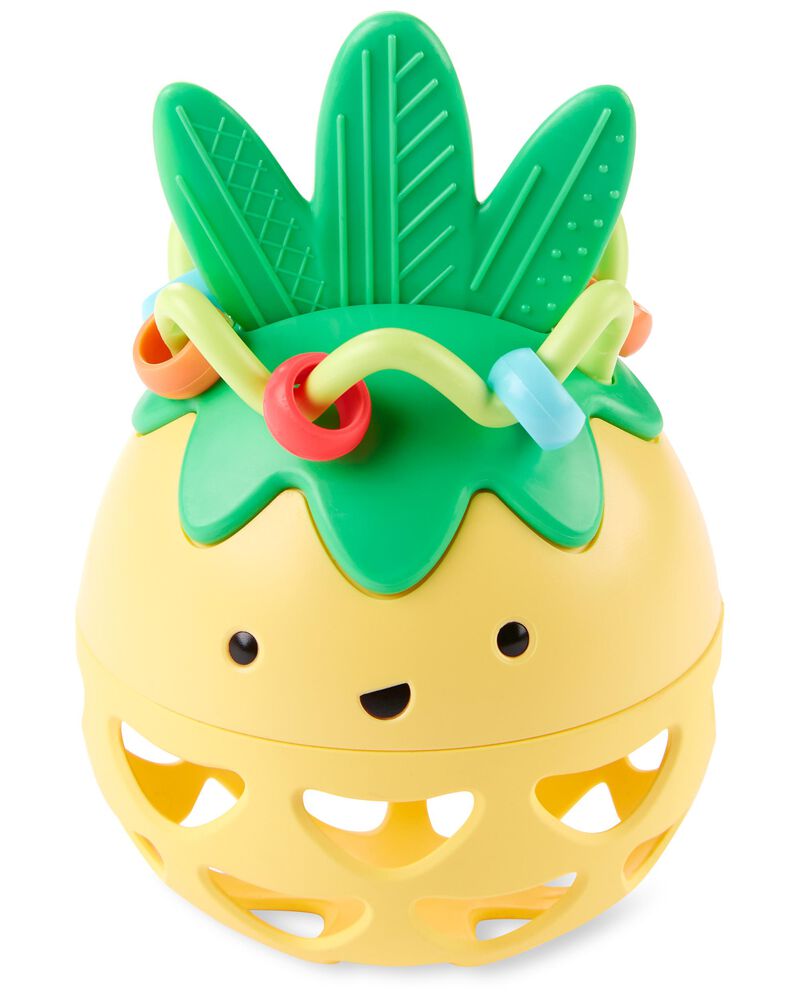 Pineapple Farmstand Roll-Around Pineapple Rattle Baby Toy