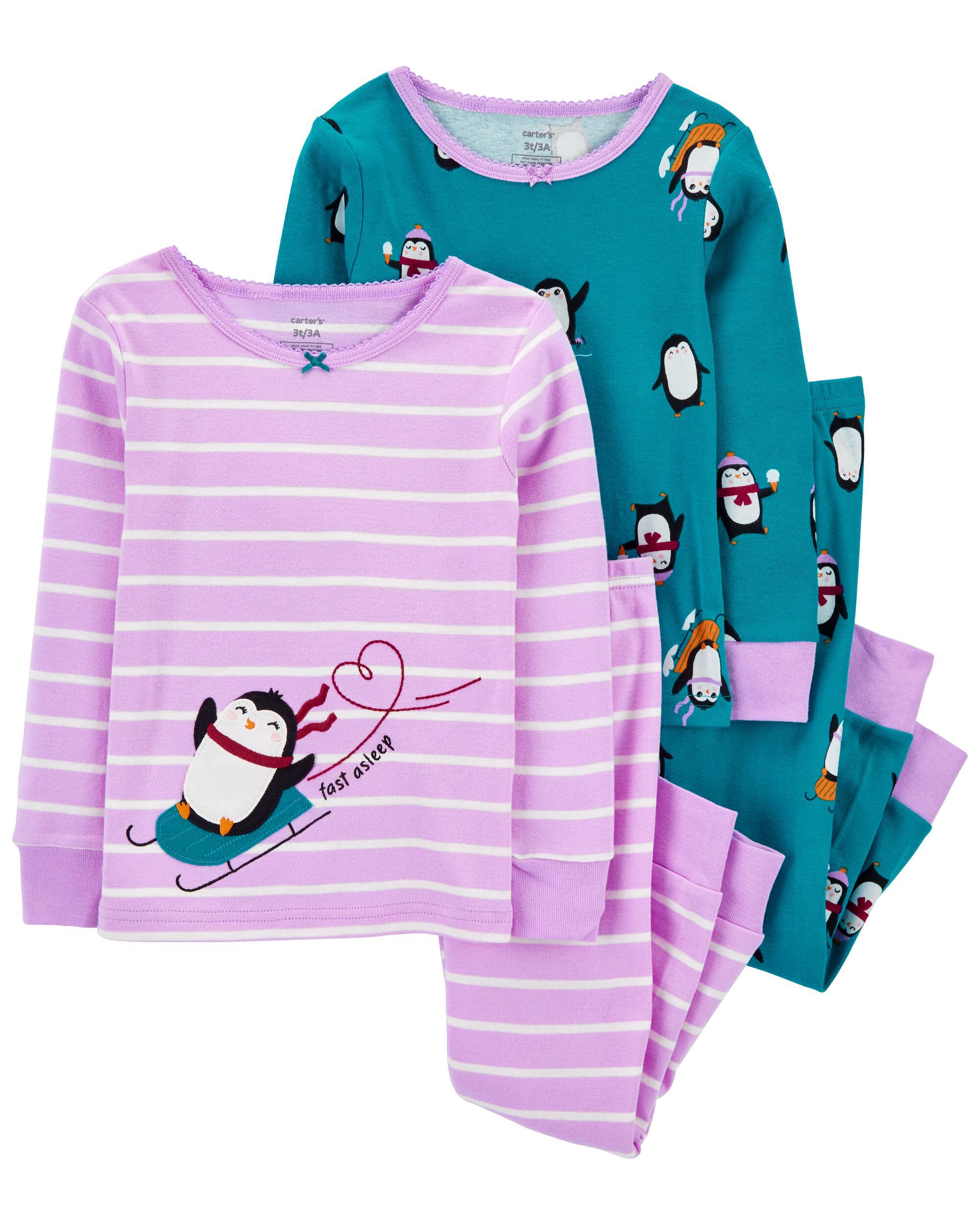 Carters penguin 2025 pajamas