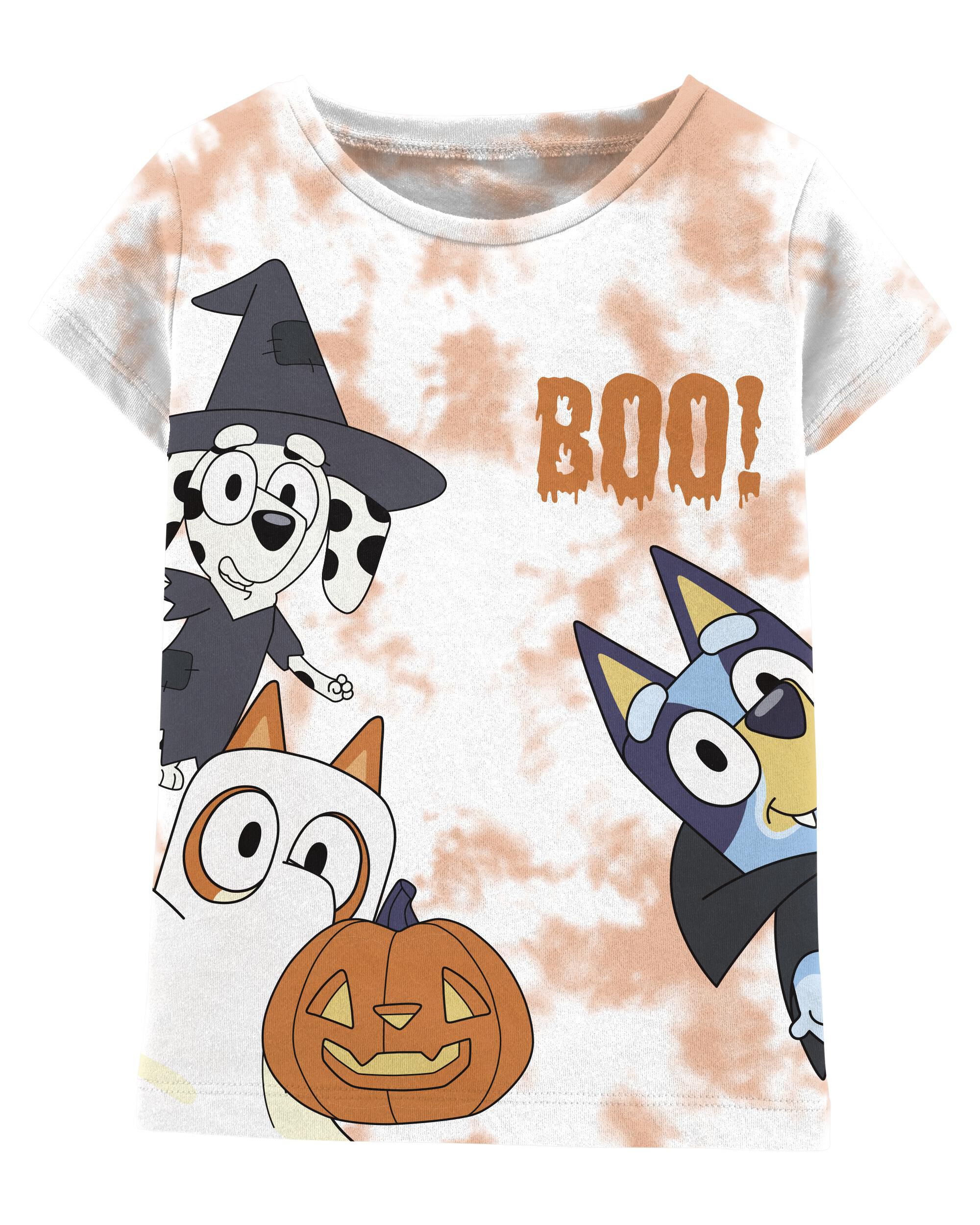 Multi Toddler Bluey Halloween Tee