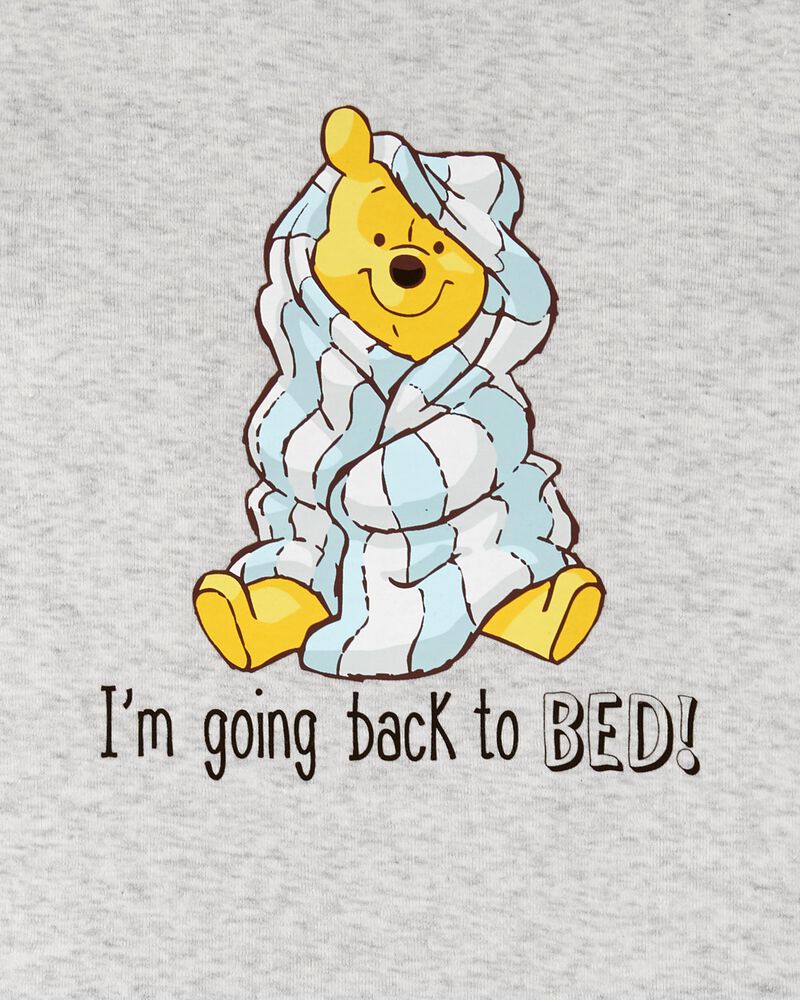 Toddler Disney Winnie The Pooh 100% Snug Fit Cotton Pajamas, image 2 of 2 slides