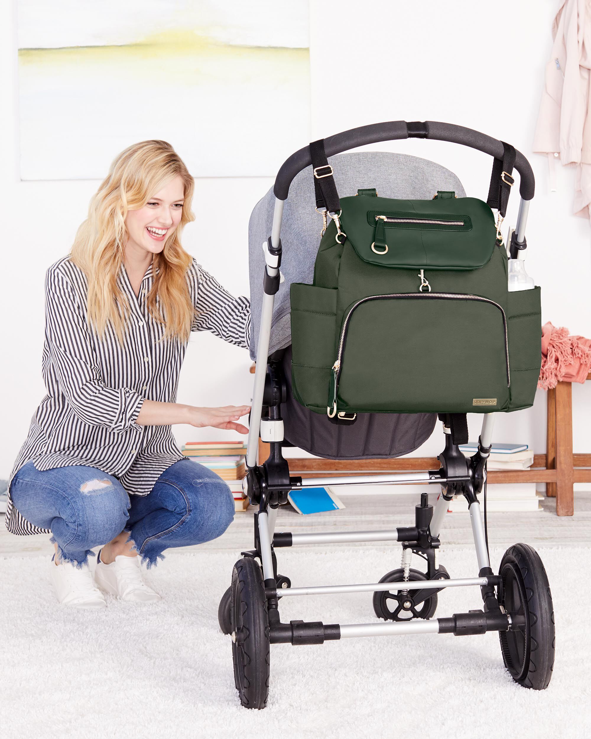 skip hop chelsea chic diaper bag