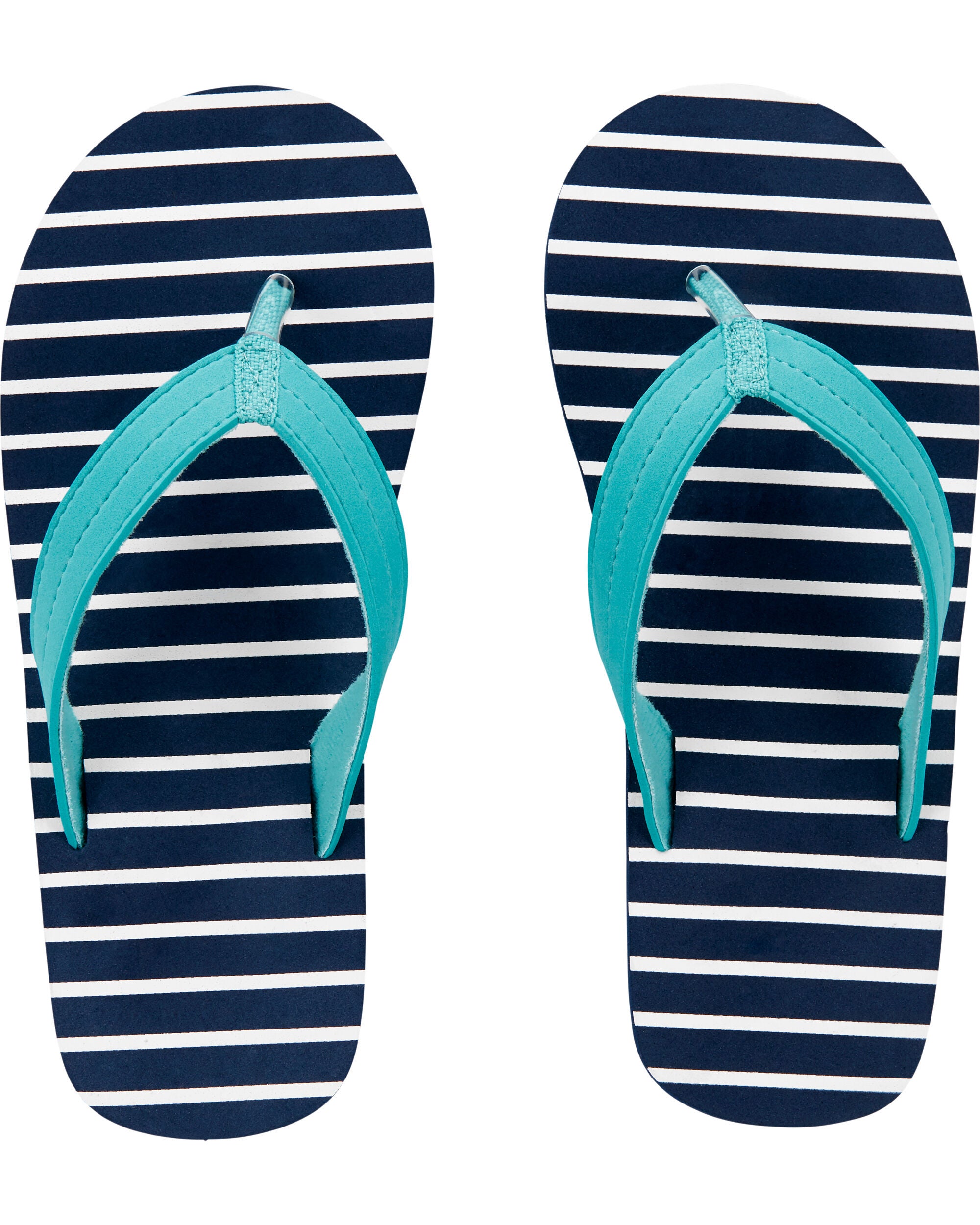 Striped flip flops new arrivals